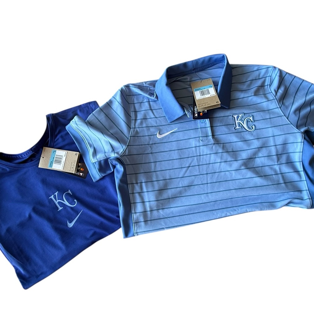 Nike Authentic Collection KC Royals MLB Women’s Shirt Bundle, Medium
